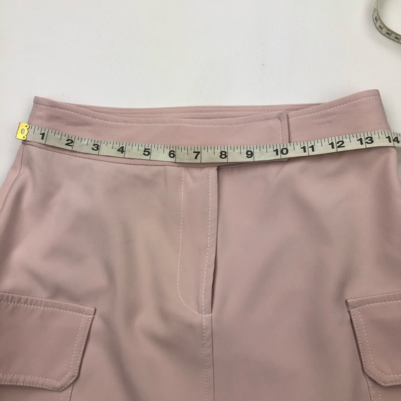 TOPSHOP Utility Midi Skirt with pockets & Sz 6 - Picture 8 of 9